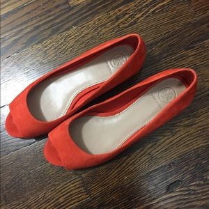 Tory Burch Salinas peep-toe flats